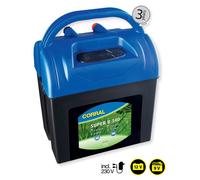 Elettrificatore CORRAL SUPER B340 a batteria 9V/12V e corrente 230V fino a 4 km