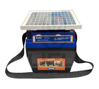 Elettrificatore Recinto Elettrico AMA S450, Pannello Solare 5 W, L. 3.5 KM, 12V