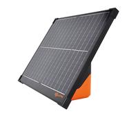 Elettrificatore solare Gallagher S400 con 2 batterie e pannello integrato per re