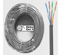® ELETTRO CAVI K - CAVO UTP CAT 5E DI RETE DRAKA UC300 IN RAME PROFESSIONALE ETHERNET MODEM TELECAMERE RJ45 50 METRI