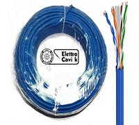 ® ELETTRO CAVI K - CAVO UTP CAT 6 DI RETE DRAKA UC400 IN RAME PROFESSIONALE ETHERNET MODEM TELECAMERE RJ45 50 METRI