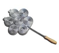 Elettro Center Art.379 Tigelliera, Alluminio, Argento