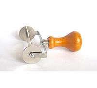 Elettro Center Taglia Cannelloni Lame Lisce Inox, Acciaio Inossidabile, Marrone