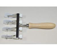 Elettro Center Tagliapasta Lame Dentate Regolabile, Bianco