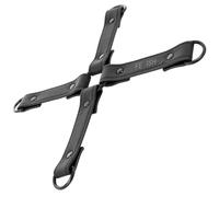 Elettro giocattoli del sesso imbracatura in pelle vegana