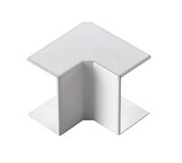 Elettrocanali canali pavimento - Angulo interno per minicanal 20 X 10 MM Bianco