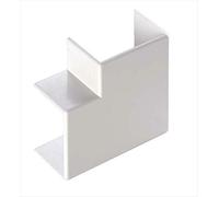 Elettrocanali canali pavimento - Angulo piatto per canale 80 x 40 mm Bianco