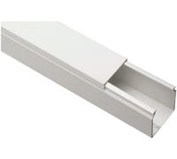 Elettrocanali Canals Floor - Canalina per cavi con coperchio, 80 x 40 cm, colore: Bianco