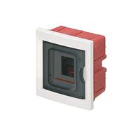 ELETTROCANALI CENTRALINO Incasso Bianco Portello Fume 4 Moduli EC63004B