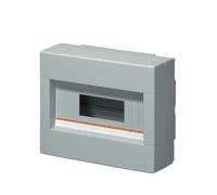Elettrocanali EC61012 centralino a parete grigio IP40 12 moduli DIN senza porta