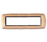 ELETTROCANALI ECL2987BT PLACCA COPRINTERRUTTORI 7 MODULI BETULLA