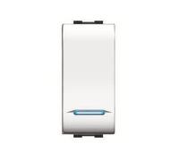 Elettrocanali - Interruttore unipolare con pilota mylife 16ax bianco