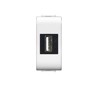 ELETTROCANALI ECL4081WH ALIMENTATORE USB DA INCASSO 5VDC 2,1A BIANCO
