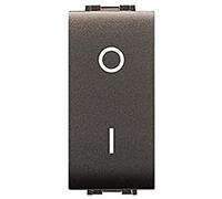 elettrocanali MY LIFE INTERRUTTOREBIPOLARE, Nero