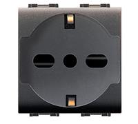 Elettrocanali Mylife art 4050 presa bipasso schuko 10/16A compatibile Btcino