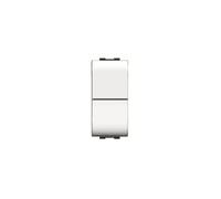 Elettrocanali - Pulsante doppio mylife Bianco