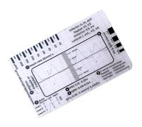 Elettrocardiogramma Interpretazione Guida Card Elettrocardiogramma A 7 Passaggi Scheda Righello Per Interpretazione Efficiente