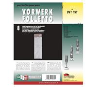 Sacchetto Aspirapolvere Fw 1 Tnt Tnt Compatibile Bianco