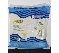 Elettrodelta 10 sacchetti aspirapolvore compatibili con Miele serie S da 400i a 458i, S2000, Allergy, Saphire (ricambio originale equivalente S400/G)