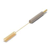 Elettrodi a spirale in PEEK Shell con filo d'oro e platino for elettrochimica professionale(Spiral Platinum)