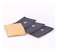 Elettrodi conduttivi in pelle scamosciata 60x80 mm - Set da 4 pezzi - Globus