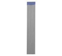 Elettrodi di tungsteno, aste per saldatura, 1,6 x 150/2,4 x 150 pezzi, per saldatura, canne per saldatura, 1,6 mm, colore: blu