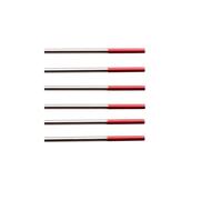 Elettrodi di Tungsteno Toriati WT 20 (2% Torio) - Colore Rosso per Saldatura TIG