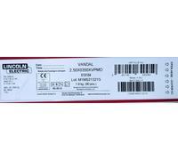 ELETTRODI ELETTRODO BASICO BASICI SALDATURA 2,5X350 E7018-1H4 VANDAL LINCOLN