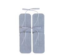 Myotrode Globus G0467, Globus elettrodi Myotrode Premium rettangolari Unisex Adulto, Bianco, Unica