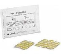 Elettrodi monouso per elettrocardiografia pregellati con gel solido Fiab - Confezione da 5 buste da 100 pz.