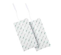 Elettrodi per Tens 5x10cm, Elettrodi per Elettrostimolatore Riutilizzabili Autoadesivi per Sollievo dal Dolore, Compatibili con la Maggior Parte degli Apparecchi di Stimolazione Muscolare EMS, 12 pz.