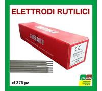ELETTRODI RUTILICI GRIGIO SIDERARCO E40 CONFEZIONE DA 275 PZ 2,5x300 METALLO