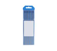 Elettrodi tungsteno lantanio 2% TIG colore BLU azzurro vari Ø 10 pz. per INOX