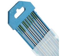 Elettrodi verdi tungsteno TIG colore verde per ALLUMINIO Conf.10 pz.