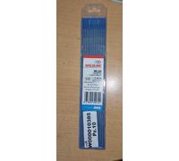 Elettrodi tungsteno lantanio 2% TIG colore BLU azzurro vari Ø 10 pz. per INOX