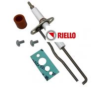 Elettrodo Candela accensione e rilevazione caldaia Riello 4365986 Family Aqua Co