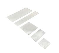 Elettrodo di carica diviso a film sottile piezoelettrico PVDF da 1 pezzo - Spessore 28 µm personalizzabile multi-dimensione for esperimenti(1x10cm)