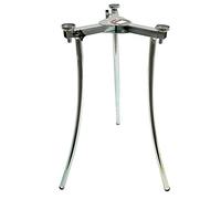 ELETTROFERRO Treppiede regolabile per supporto bruciatore per paella, grigio