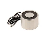 Elettromagnet Con Foro Di Montaggio Da 6mm Per Meccanismi Di Porta E Portello - 76,2mm Dia x 50,8mm Di Spessore - 226kg Di Tiro - 12 V Cc/12W