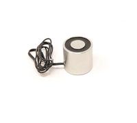 Elettromagnet Con Foro Di Montaggio Da 6mm Per Meccanismi Di Porte E Portelloni - 44,45mm Dia x 41.275mm Di Spessore - 27kg Di Tiro - 12 V Cc/3.3W