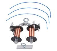 Elettromagnete in metallo dimostratore elettromagnetico Esperimento strumento didattico per laboratori scolastici e formazione scientifica Elettromagnete compatto per uso in classe