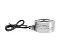 Elettromagnete LSD-P65/30 Rotonda Elettromagnete DC Solenoide Elettromagnetico Ventosa Sollevamento 1pz (24V)