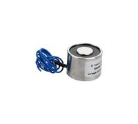 Elettromagnete, tensione di lavoro 12±2V, il valore massimo di aspirazione è 15Kg/147N, 30 x 22mm L'elettromagnete a ventosa rotonda