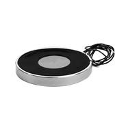 Elettromagnete, tensione di lavoro 24±2V, valore massimo di aspirazione 25kg/245N, 80x10mm. L'elettromagnete a ventosa rotonda