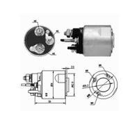 Interruttore solenoide, avviamento MEAT & DORIA 46159