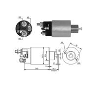 ELETTROMAGNETE ZM EE990Q M002T87671 7700313447 SS544 9160556 09160556 04502433