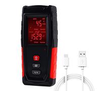 Elettromagnetico Campo Rivelatore, Portatile Digitale LCD Elettromagnetico Campo Rivelatore, Ricaricabile Digitale Elettromagnetico Campo Radiazioni Rivelatore, Adatto per Casa, Ufficio, All'aperto