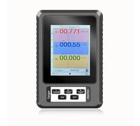 Elettrometro digitale, Misuratore EMF Portatile Per Rilevatore Elettromagnetico Per Dosimetro Di Radiazione Professionale Ad Alta Precisione(Black)