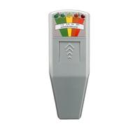 Elettrometro digitale, Rivelatore Professionale Di Dosimetro Per Radiazioni Campo Elettromagnetico A 5 LED EMF Per Caccia Ai Fantasmi Portatile(Gray)