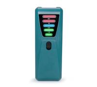Elettrometro digitale, Tester Di Radiazione Elettromagnetica LCD Digitale Portatile Misuratore Campo Magnetico Elettrico Campi Elettromagnetici Rilevatore Dosimetro Telefono Del Computer(Cyan)